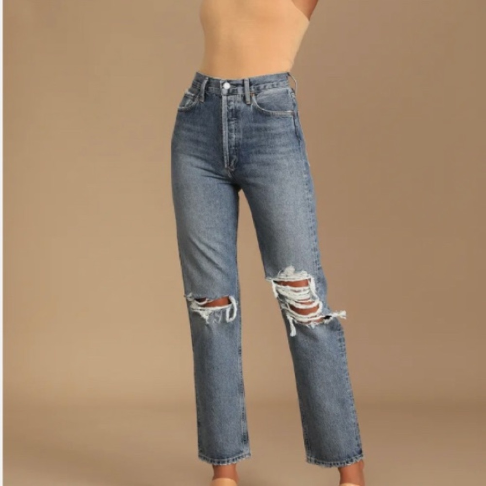 Agolde 90s Pinch Waist High Rise Straight
